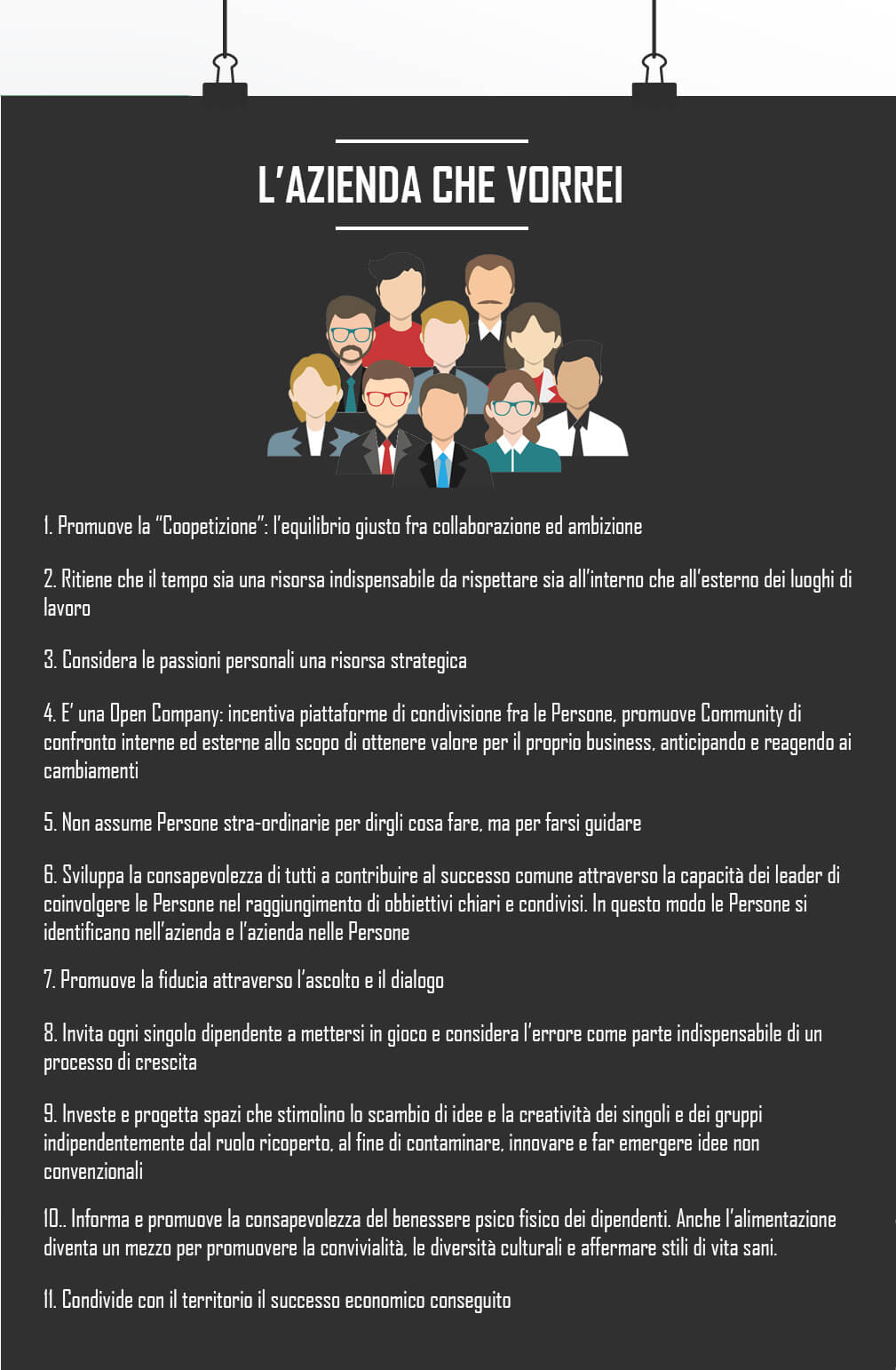 Manifesto Azienda che vorrei