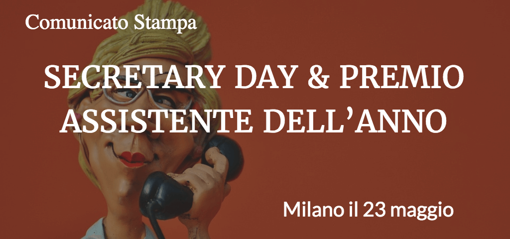 secretary day e premio assistente dell'anno