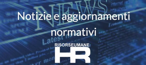 Notizie e aggiornamenti normativi