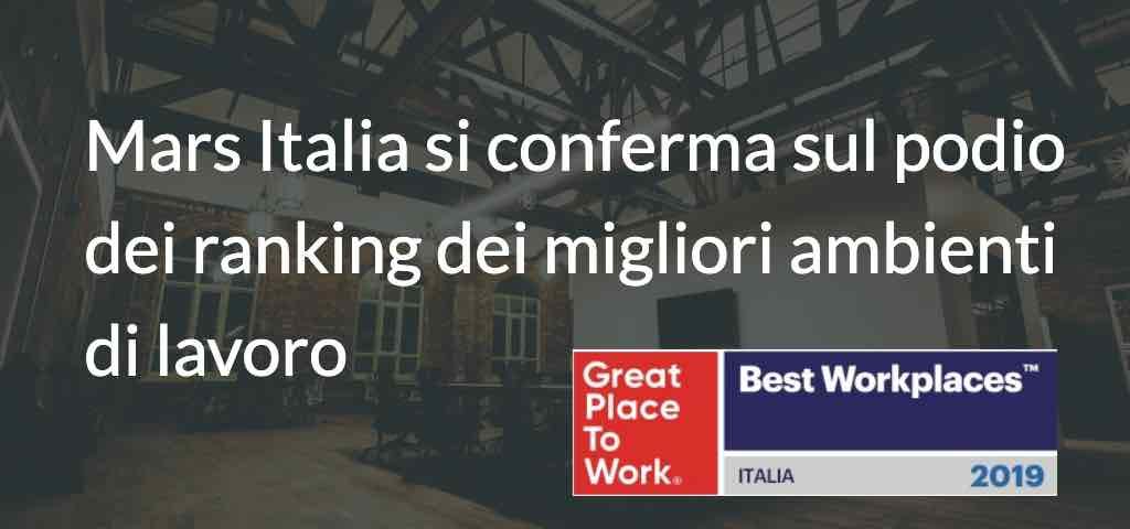 mars italia great place to work 2019