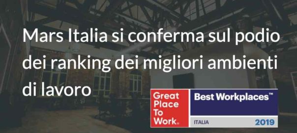 mars italia great place to work 2019