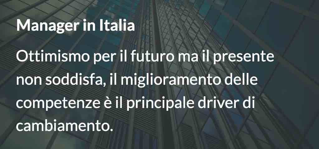 Manager in italia