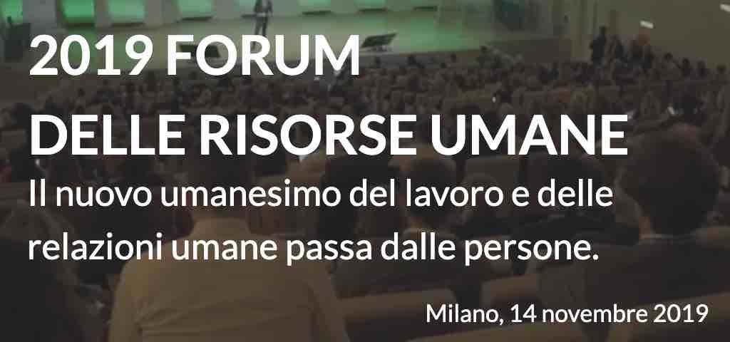 Forum delle Risorse Umane 2019