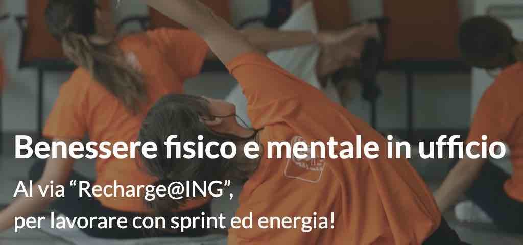 benessere fisico e mentale in ufficio