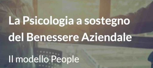 psicologia benessere aziendale people