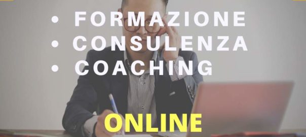 Formazione a distanza FAD Consulenza online Coaching online