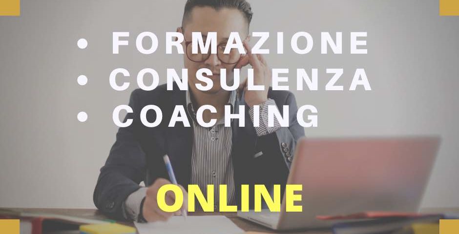 Formazione a distanza FAD Consulenza online Coaching online