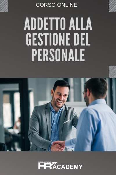 Video corso addetto alla gestione del personale