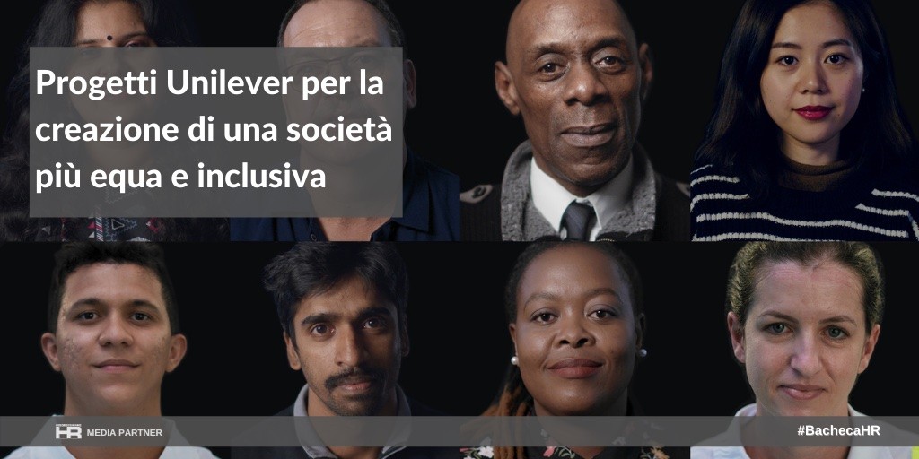 Progetti Unilever per la creazione di una società più equa e inclusiva