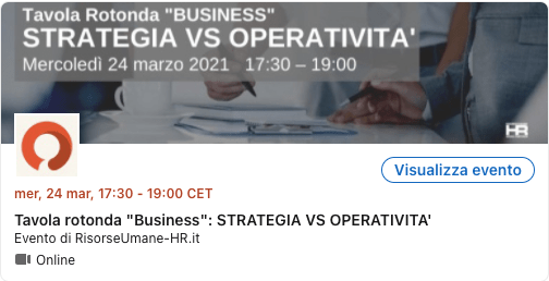 Strategia vs operatività 24 amarzo
