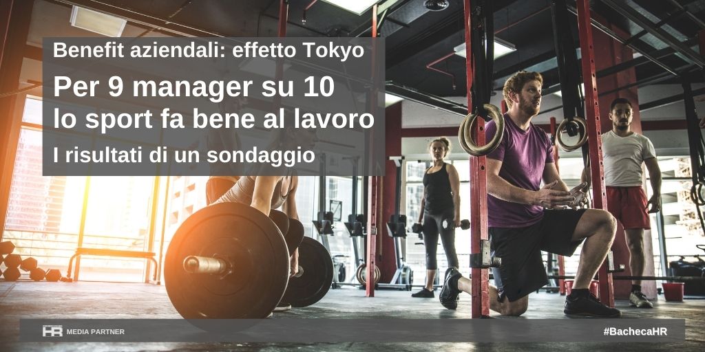 Per 9 manager su 10 lo sport fa bene al lavoro