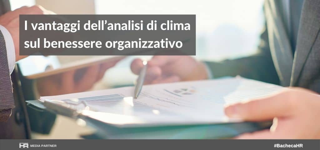 analisi di clima organizzativo benessere organizzativo