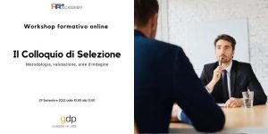 Il Colloquio di Selezione - Workshop formativo online