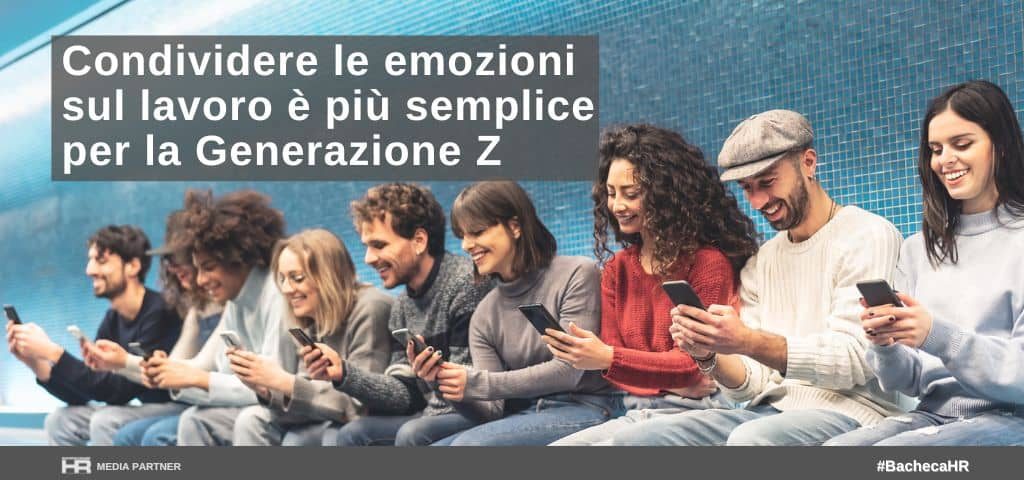 Condividere le emozioni sul lavoro è più semplice per la Generazione Z