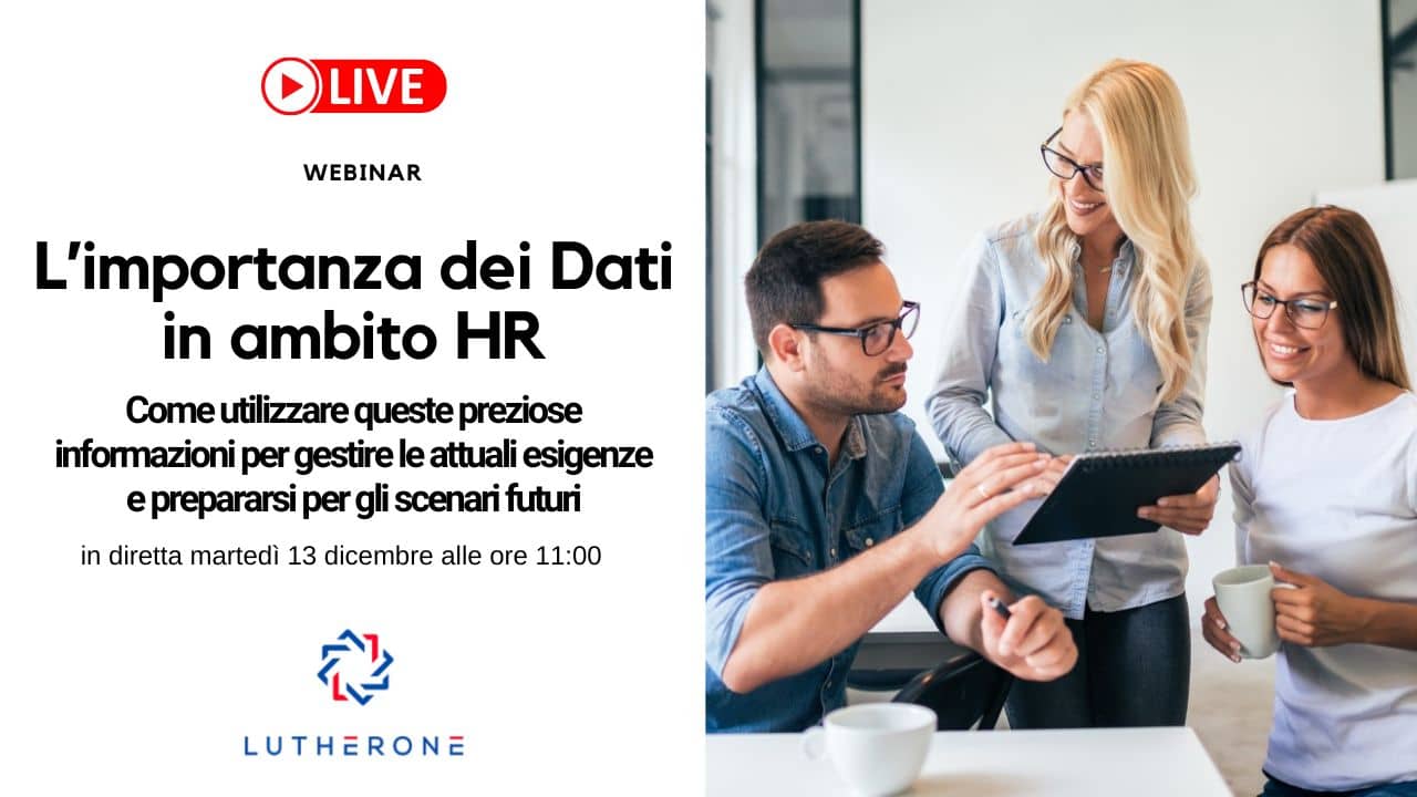 webinar: l'importanza dei dati in ambito HR