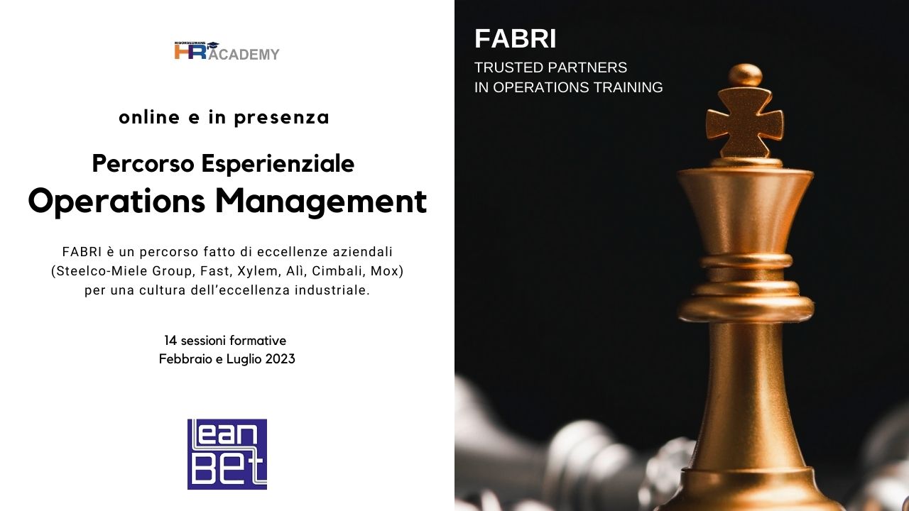 Percorso Esperienziale Operations Management