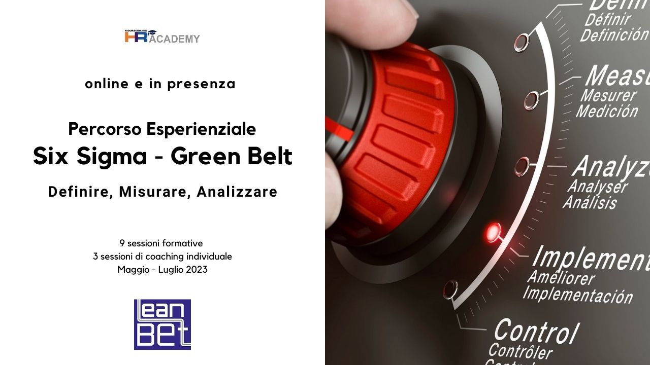 Percorso Esperienziale Six Sigma - Green Belt