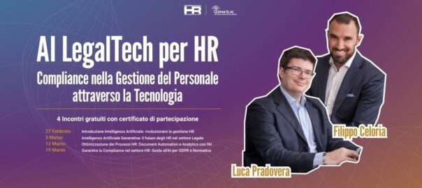 HR LegalTech per HR - Compliance nella gestione del personale attraverso la tecnologia