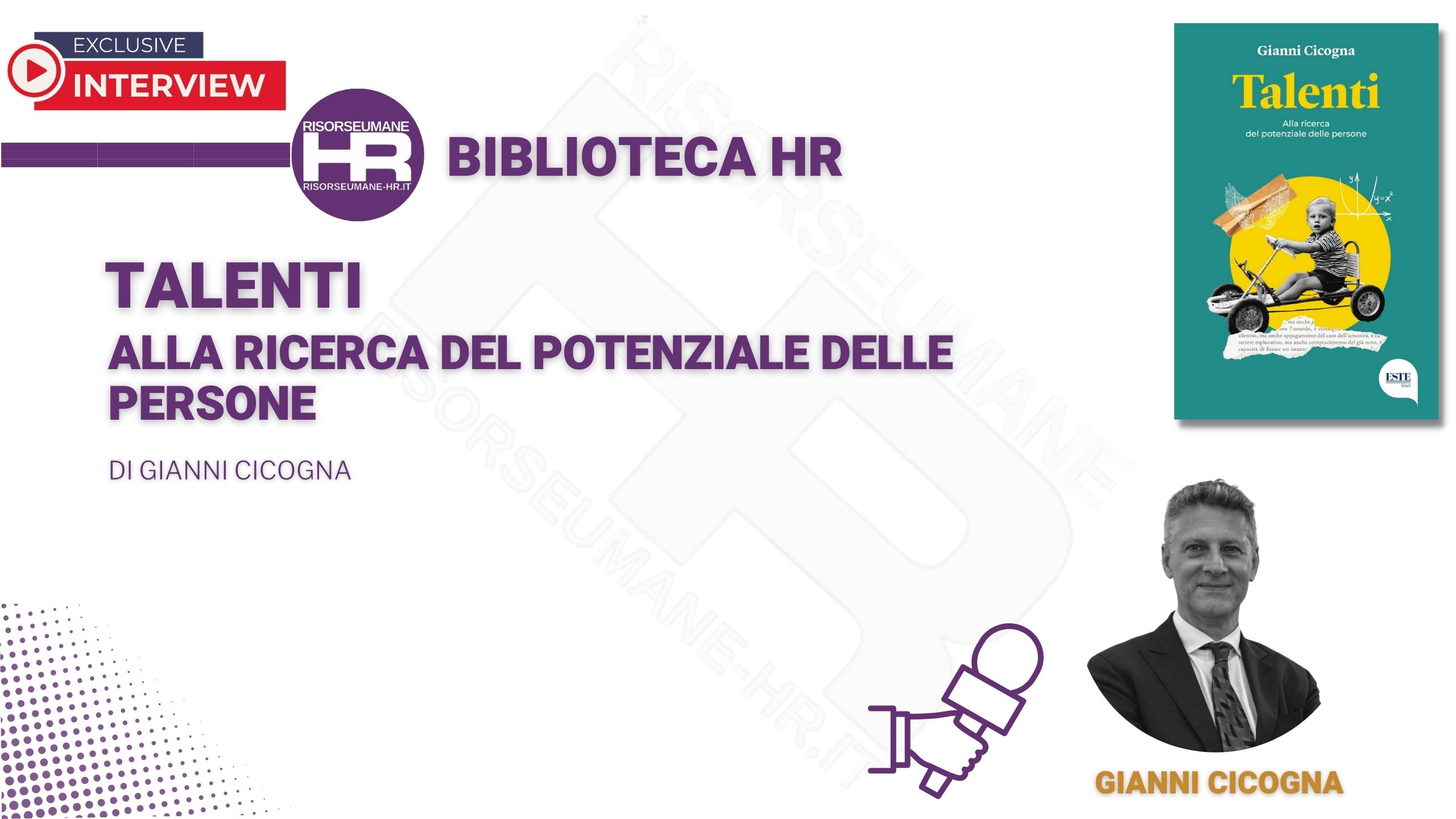 Talenti, con Gianni Cicogna - webinar