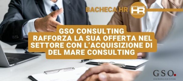 GSO acquisisce Del Mare Consulting