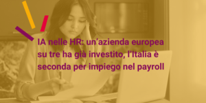 IA nelle HR. Secondo estratto del Payroll Navigator di SD Worx