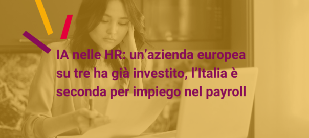 IA nelle HR. Secondo estratto del Payroll Navigator di SD Worx