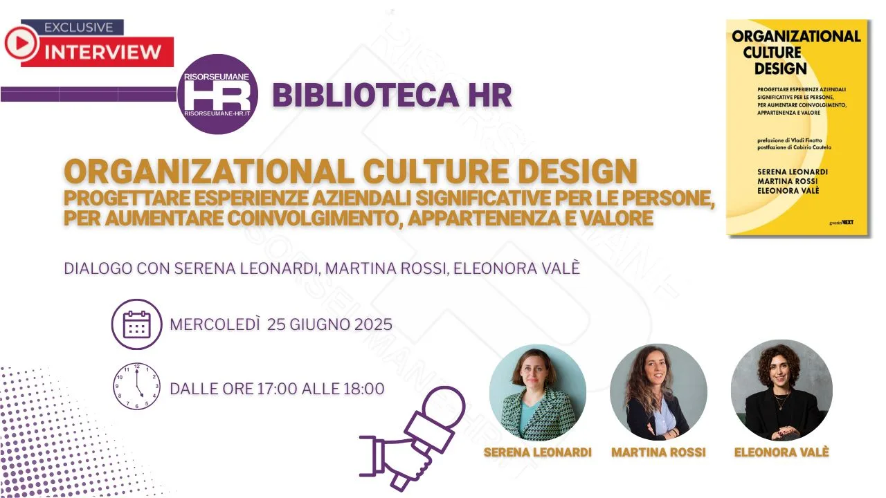Live Webinar Organizational culture design
