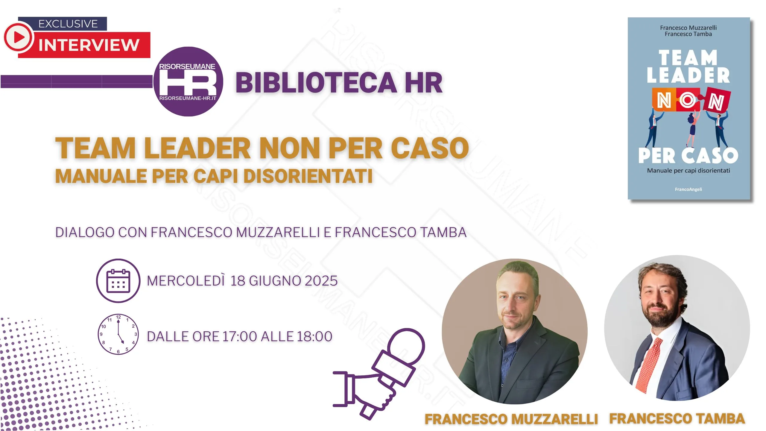 Live Webinar Team Leader non per caso