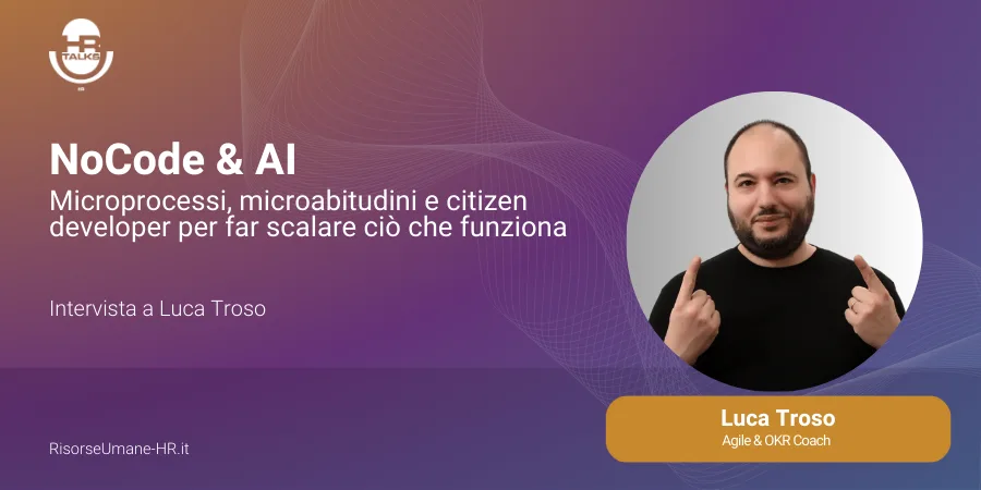 NoCode&Ai - Intervista a Luca Troso