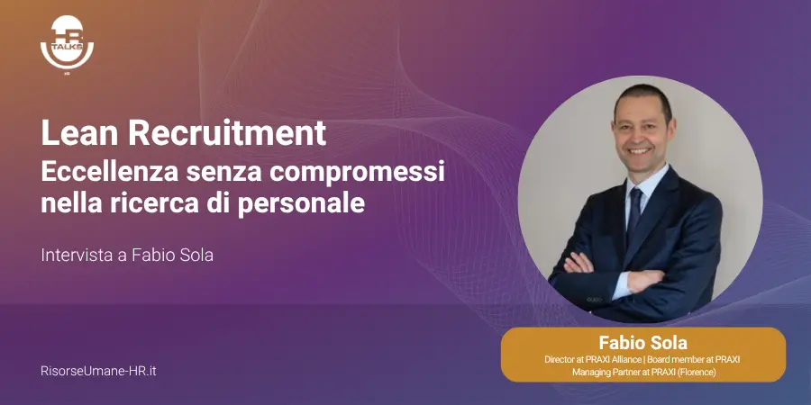 Lean Rercuitment - Intervista a Fabio Sola