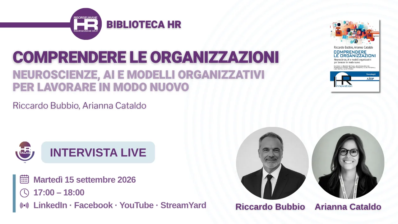 Live Webinar: comprendere le organizzazioni