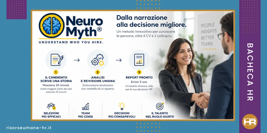 Capire chi stai assumendo, oltre il CV e il colloquio - NeuroMyth