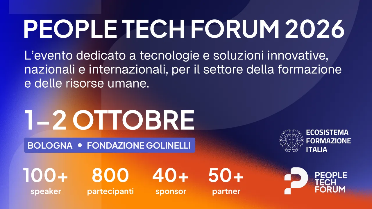 People Tech Forum - Evento di Ecosistema Formazione Italia - EFI
